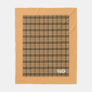 Triumph TR7 - Tan Tartan / Kariert Fleecedecke