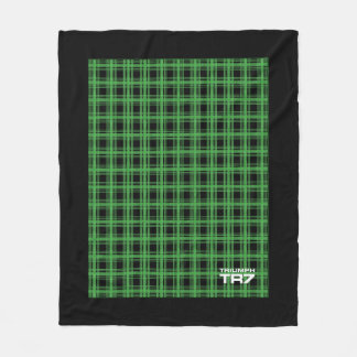 Triumph TR7 - Tarte verte / Couverture en polaire 