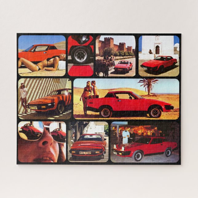 Triumph TR7 UK Brochure 1976 Puzzle (Horizontal)