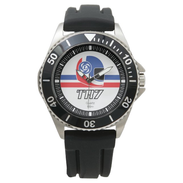 Triumph TR7 V8 Motorsport Armbanduhr (Vorderseite)