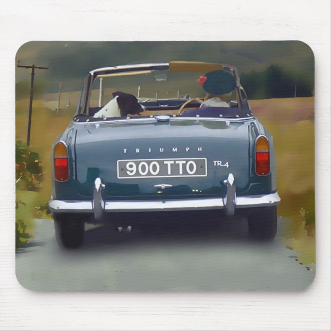 Triumph TR 4 Mouse mat Mousepad (Vorne)