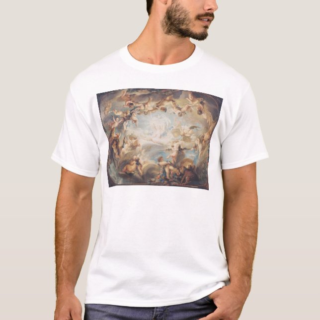 Triumph von Amor über allen Göttern, 1752 T-Shirt (Vorderseite)