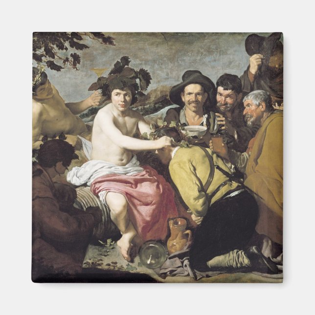 Triumph von Bacchus, 1628 Magnet (Vorne)