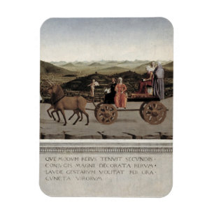Triumph von Battista Sforza, Herzogin von Urbino. Magnet