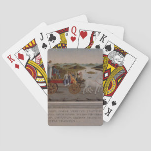 Triumph von Federigo da Montefeltro, Herzog von Ur Spielkarten