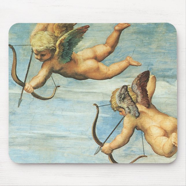 Triumph von Galatea Angels Detail von Raphael Sanz Mousepad (Vorne)
