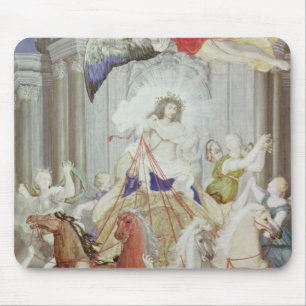 Triumph von König Louis XIV von Frankreich Mousepad