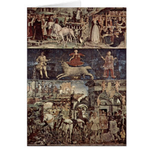 Triumph von Minerva durch Francesco del Cossa
