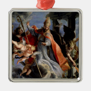 Triumph von St Augustine 1664 Silbernes Ornament