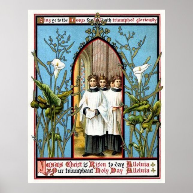 Triumphant Holy Day Poster (Vorne)