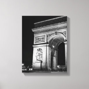 Triumphbogen in Paris Leinwanddruck