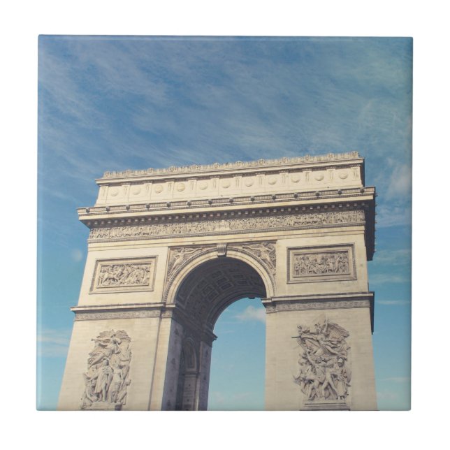 Triumphbogen Paris Fliese (Vorderseite)