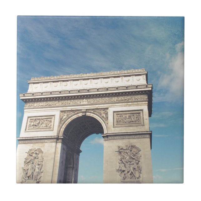 Triumphbogen Paris Fliese (Vorderseite)