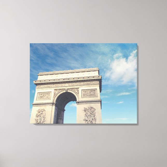 Triumphbogen Paris Leinwanddruck (Vorderseite)