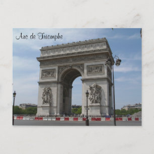 Triumphbogen Postkarte
