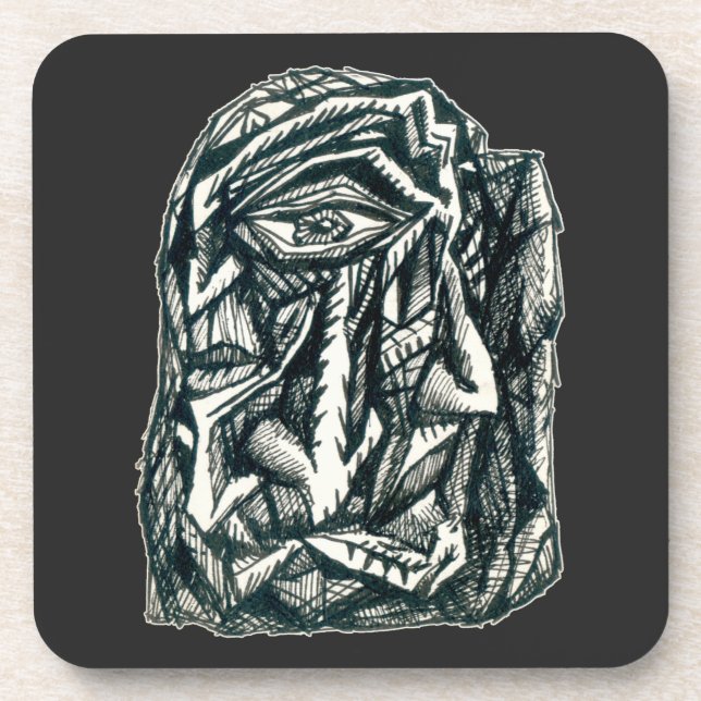 Triumvirat, Tinte zeichnend Getränkeuntersetzer (Vorderseite)