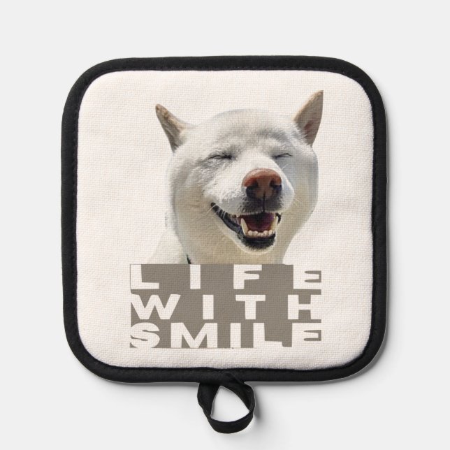 Trivet of dog by koroku topflappen (Vorderseite)