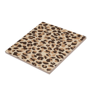 Trivet Tile Leopard Print Fliese