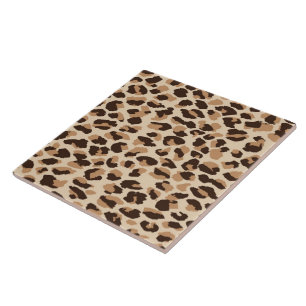 Trivet Tile Leopard Print Fliese