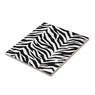 Trivet Tile-Zebra Print Fliese