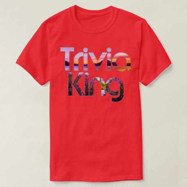 Trivia King T-Shirt (Design vorne)