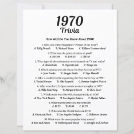 Trivia-Spiel 1970