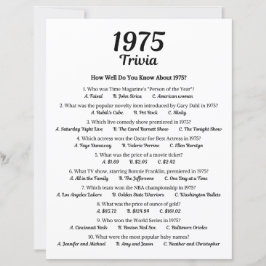 Trivia-Spiel 1975