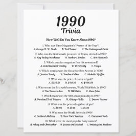 Trivia-Spiel 1990