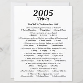 Trivia-Spiel 2005