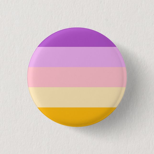 Trixic Pride-Abzeichen Button (Vorderseite)