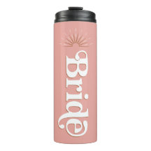 TRIXIE 70er Retro Groovy Hippie Blush Bride