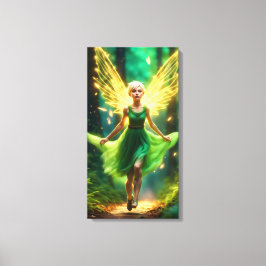 Trixie die Pixie Leinwanddruck