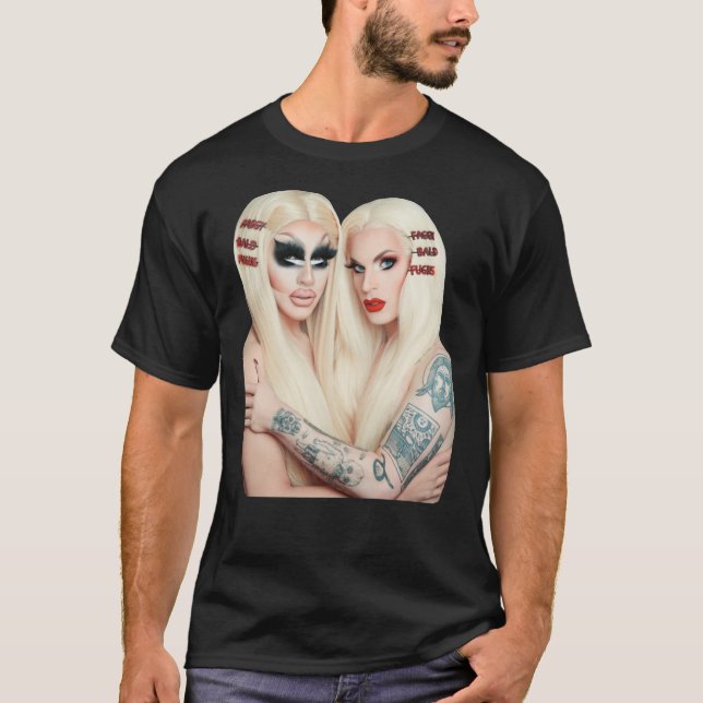 Trixie et Katya Book UNHhh Classic T-shirt (Devant)