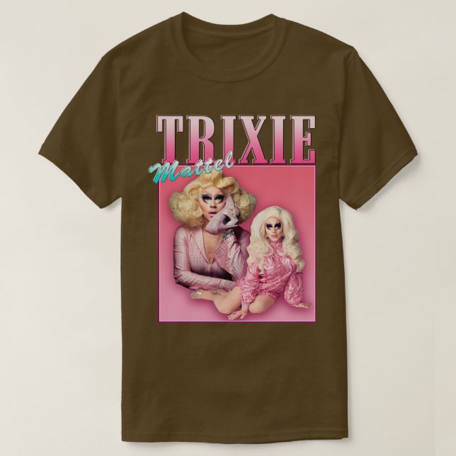 Trixie Mattel Vintages Retro-Design 1 T-Shirt (Design vorne)