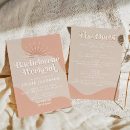 TRIXIE Retro 70's Disco Einladung