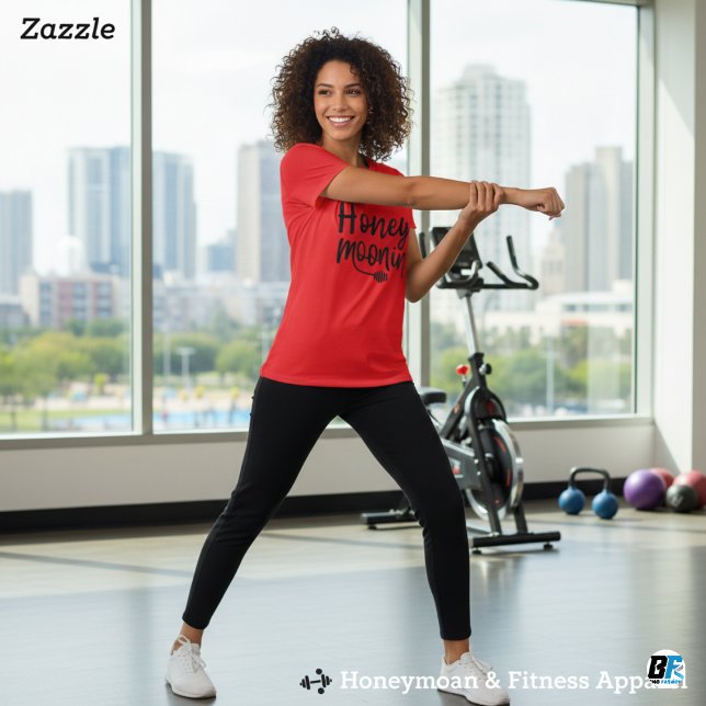 TRIXIE Retro 70's Themed Honeymoonin' Bride T-Shirt (Von Creator hochgeladen)