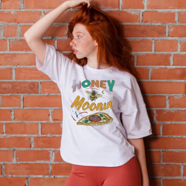 TRIXIE Retro 70's Themed Honeymoonin' Bride T-Shirt (Von Creator hochgeladen)