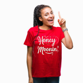 TRIXIE Retro 70's Themed Honeymoonin' Bride T-Shirt
