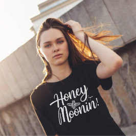 TRIXIE Retro 70's Themed Honeymoonin' Bride T-Shirt