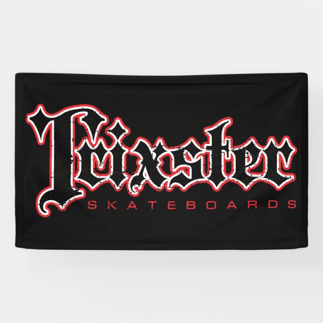 Trixster fait de la planche à roulettes bannière (Horizontal)