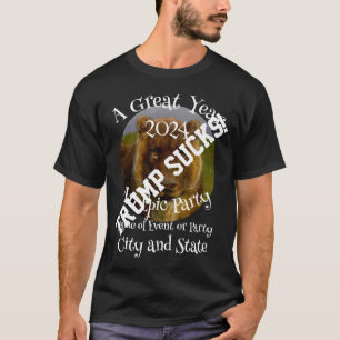 Trmp Ein Großartiges Jahr Eine Epische Party Löwe  T-Shirt