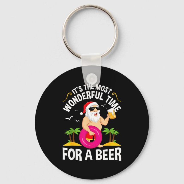 Trocal Christmas It's The Most Wonderful Time For  Schlüsselanhänger (Vorderseite)