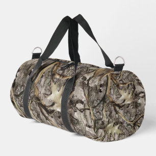 Trockene Blätter Tarnung für Jäger Duffle Bag