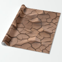 Trockene Wüstenrisse und Muster