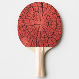 Trockener Baumstamm Ausschnitt Rosa-Rotes Holz Fot Tischtennis Schläger