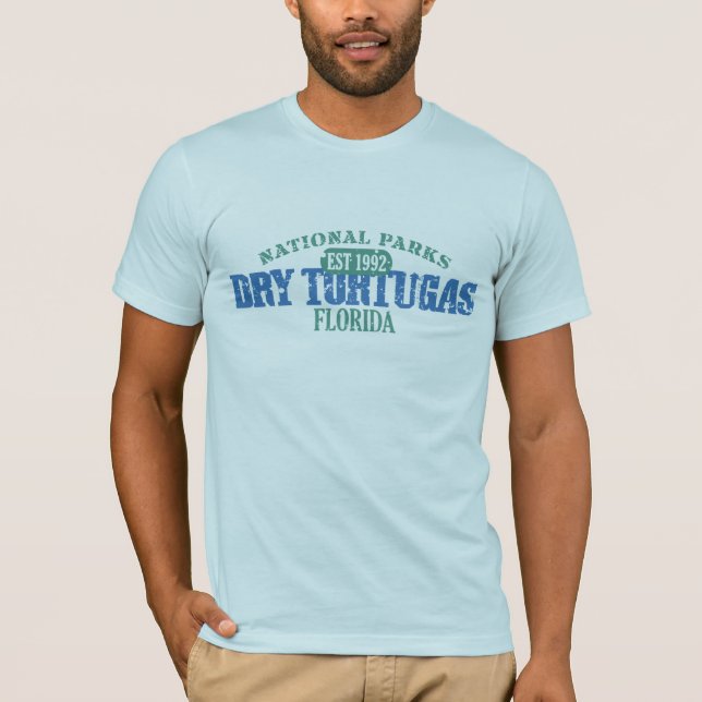 Trockener Tortugas Nationalpark T-Shirt (Vorderseite)