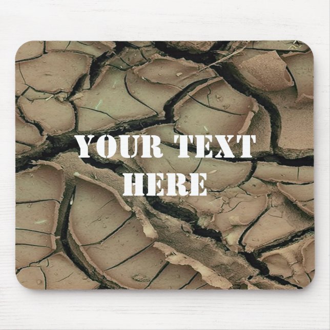 TROCKENERDE + Ihr Text Mousepad (Vorne)