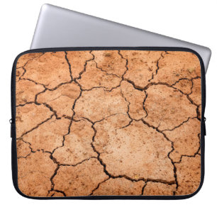 Trockenheit auf dem Erdboden Laptopschutzhülle