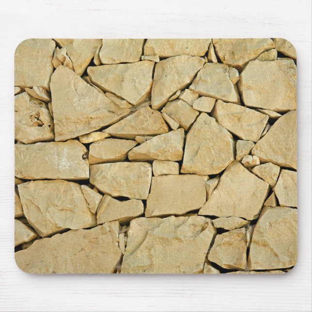 Trockensteinwand Mousepad (Vorne)