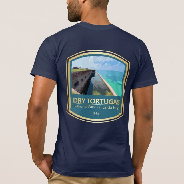 Trockentortugas NP (PF1) T-Shirt (Rückseite)